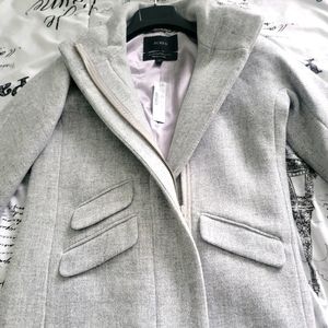 J.Crew Cocoon Coat Italian Stadium-Cloth Wool